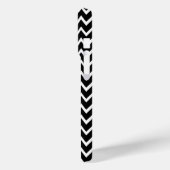 Coques Case-Mate iPhone Chevron noir et blanc (Verso / Gauche)