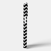 Coques Case-Mate iPhone Chevron noir et blanc (Verso / Droite)