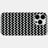 Coques Case-Mate iPhone Chevron noir et blanc (Verso (horizontal))