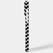 Coques Case-Mate iPhone Chevron noir et blanc (Verso / Gauche)