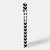 Coques Case-Mate iPhone Chevron noir et blanc (Verso / Gauche)