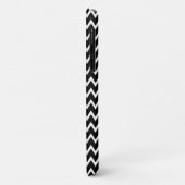 Coques Case-Mate iPhone Chevron noir et blanc (Dos/Gauche)
