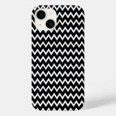 Coques Case-Mate iPhone Chevron noir et blanc (Verso)
