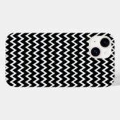 Coques Case-Mate iPhone Chevron noir et blanc (Verso (horizontal))