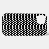 Coques Case-Mate iPhone Chevron noir et blanc (Verso (horizontal))