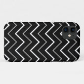 Coques Case-Mate iPhone Chevron noir et blanc (Dos (Horizontal))