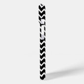 Coques Case-Mate iPhone Chevron noir et blanc (Verso / Gauche)