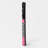 Coques Case-Mate iPhone chevron rose (Dos/Gauche)