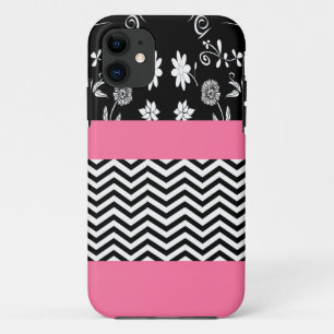 Coques Pour iPhone chevron rose