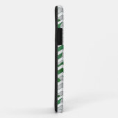 Coques Case-Mate iPhone Chevron Vache vert et blanc Impression (Dos/Droite)