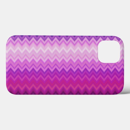 Coques Case-Mate iPhone Chevron vertical violet (Verso (horizontal))