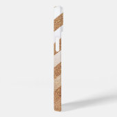 Coques Case-Mate iPhone Chevrons de Parties scintillant d'or (Verso / Droite)