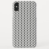 Coques Case-Mate iPhone Chevrons Knit Style de Yarn Design (Dos)