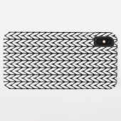 Coques Case-Mate iPhone Chevrons Knit Style de Yarn Design (Dos (Horizontal))