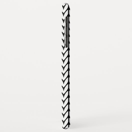 Coques Case-Mate iPhone Chevrons Knit Style de Yarn Design (Dos/Gauche)