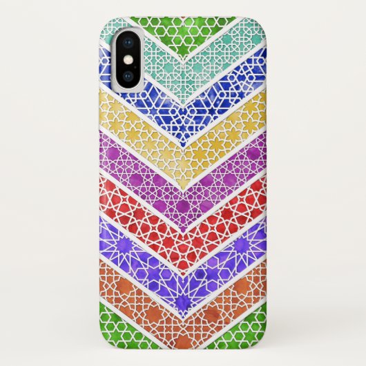 Coques Case-Mate iPhone Chevrons marocains (Dos)