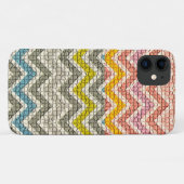 COQUES Case-Mate iPhone CHEVRONS MOSAÏQUES BLANCS ROSE JAUNES BLEUS (Dos (Horizontal))