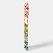 COQUES Case-Mate iPhone CHEVRONS MOSAÏQUES BLANCS ROSE JAUNES BLEUS (Verso / Droite)