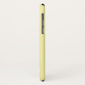 Coques Case-Mate iPhone Chevrons neutres de crème blonde (Dos/Gauche)