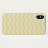 Coques Case-Mate iPhone Chevrons neutres en crème (Dos (Horizontal))