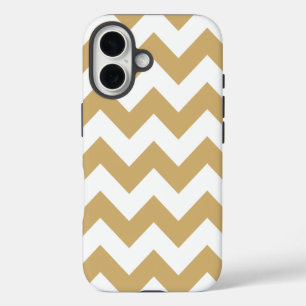 Coques iPhone 16 Chevrons neutres putty