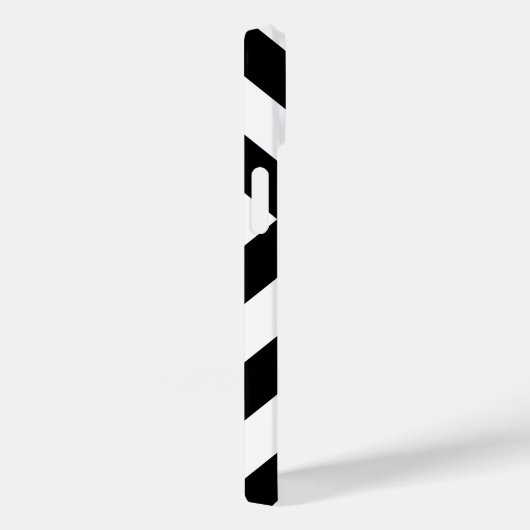 Coques Case-Mate iPhone Chevrons noirs et blancs (Verso / Droite)