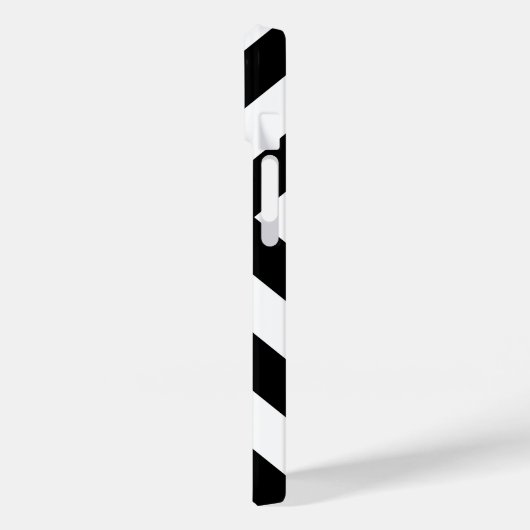 Coques Case-Mate iPhone Chevrons noirs et blancs (Verso / Gauche)