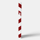 Coques Case-Mate iPhone Chevrons rouges et blancs saisissants (Verso / Droite)