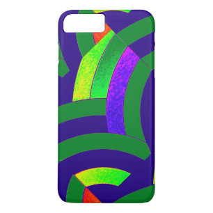 Case-Mate iPhone Case chevrons vert/bleu chic et moderne