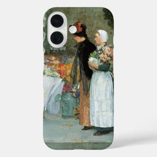 Coques iPhone 16 Chez le fleuriste par Childe Hassam, Vintage Fine 