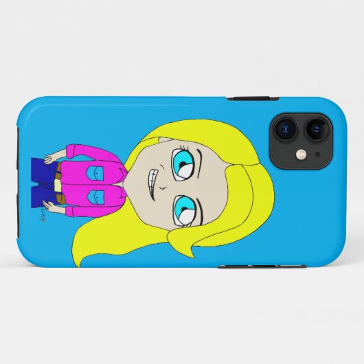 Coques Case-Mate iPhone chibi (Dos (Horizontal))