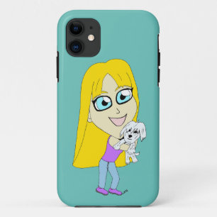 Case-Mate iPhone Case Chibi avec un chiot