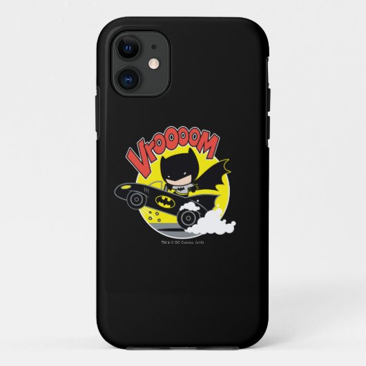 Coques Case-Mate iPhone Chibi Batman Dans Le Batmobile (Dos)