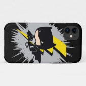 Coques Case-Mate iPhone Chibi Batman Lightning Kick (Dos (Horizontal))