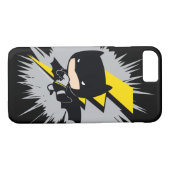 Coques Case-Mate iPhone Chibi Batman Lightning Kick (Dos (Horizontal))