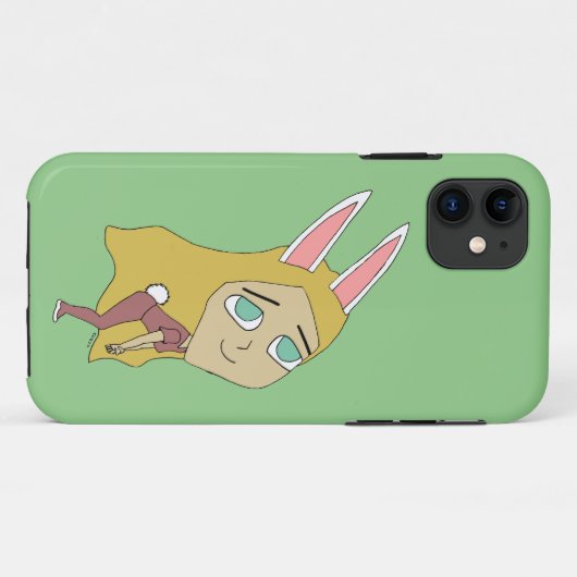 Coques Case-Mate iPhone chibi bunnygirl (Dos (Horizontal))