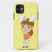 Coques Case-Mate iPhone chibi bunnygirl (Dos)