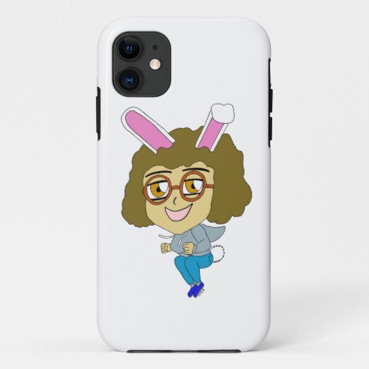 Coques Case-Mate iPhone chibi bunnygirl (Dos)