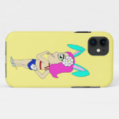 Coques Case-Mate iPhone chibi bunnygirl (Dos (Horizontal))