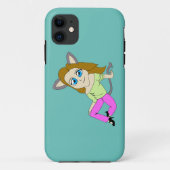 Coques Case-Mate iPhone chibi catgirl (Dos)