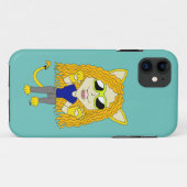Coques Case-Mate iPhone Chibi Catgirl avec pattes (Dos (Horizontal))