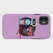 Coques Case-Mate iPhone Chibi Catwoman à voler un diamant (Dos (Horizontal))