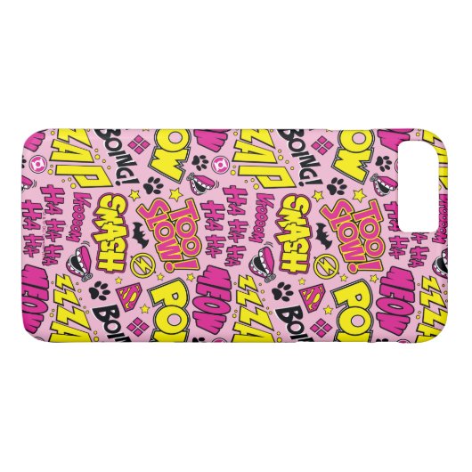 Coques Case-Mate iPhone Chibi Comic Phases et Logos Motif (Dos (Horizontal))
