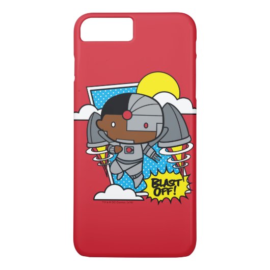 Coques Case-Mate iPhone Chibi Cyborg S'Est Éteint ! (Dos)