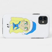 Coques Case-Mate iPhone Chibi de Noël (Dos (Horizontal))