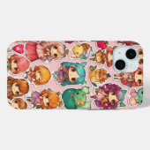 Coques Case-Mate iPhone Chibi Fairytale Magic Whimsical Art (Verso (horizontal))