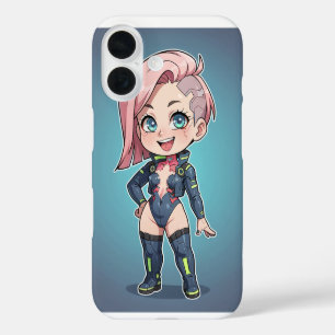 Coques iPhone 16 Chibi girl