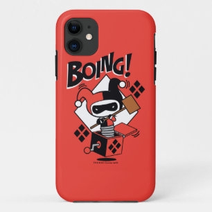 Coque Case-Mate Pour iPhone Chibi Harley-Quinn-In-A-Box Avec Marteau