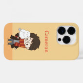Coques Case-Mate iPhone Chibi HARRY POTTER™ & Hedwig (Verso (horizontal))