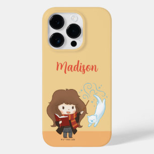 Coque Pour iPhone 14 Pro Chibi Hermione Granger Patronus